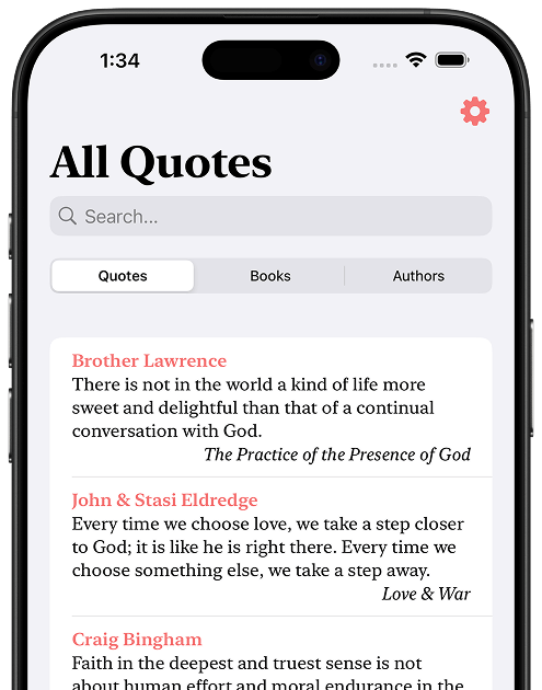 Quotes App Preview